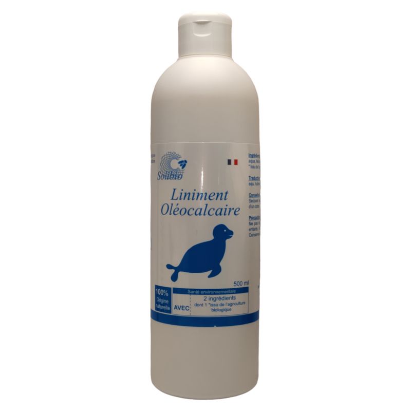 BIO-Baby-Liniment mit nur 3 Inhaltsstoffen und ohne Allergene - 500ml - Solibio