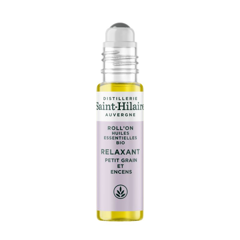 Roll'on aux huiles essentielles Bio,  RELAXANT - 10ml - De Saint Hilaire