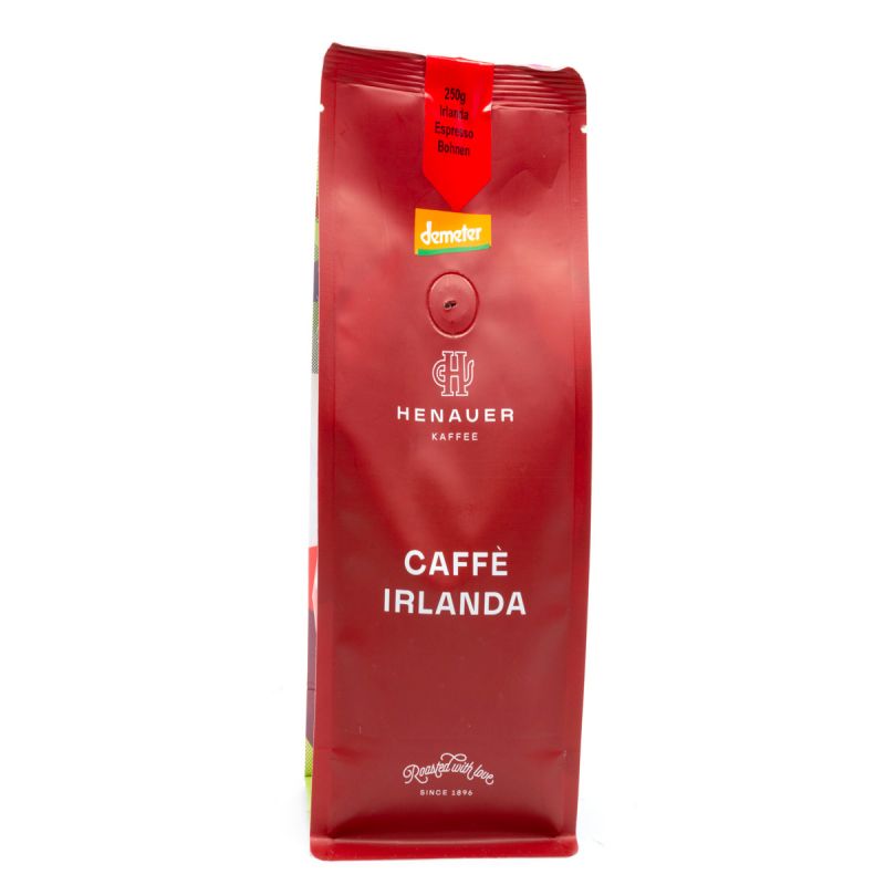 Kaffee Irlanda Espresso gemahlen (Demeter) - 250 g - Henauer