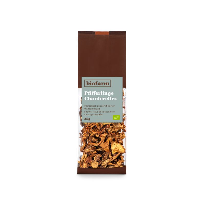 Chanterelles séchées BIO - 25g - Biofarm