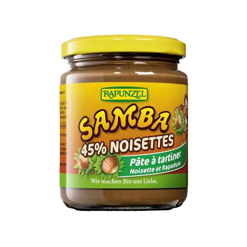 BIO Brotaufstrich, Samba Haselnuss (Deutschland) - 250g - Rapunzel