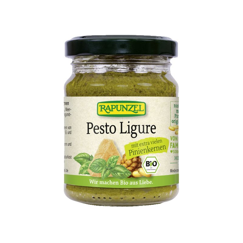 Pesto alla Genovese BIO (Pestosauce aus Ligurien, Italien) - 250g - - Pesto alla Genovese Rapunzel