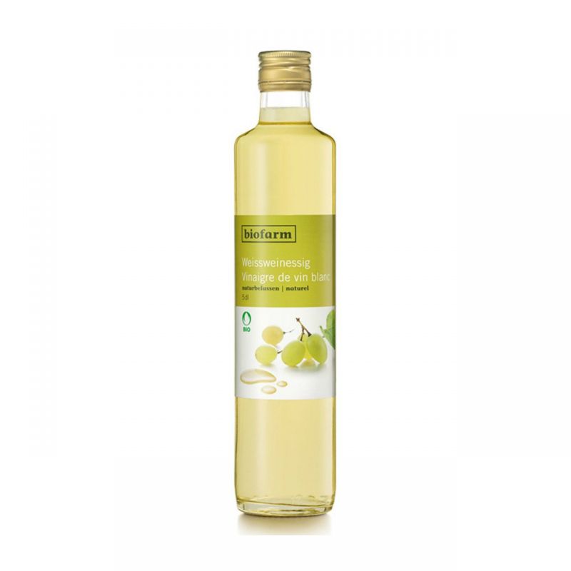 Aceto di vino bianco biologico (BIO, Italia) - 500ml - Biofarm