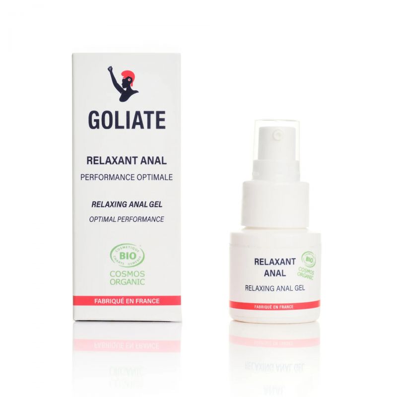 Gel rilassante anale, Rilassati e lasciati andare - Vegano, naturale e biologico - 30ml - Goliate