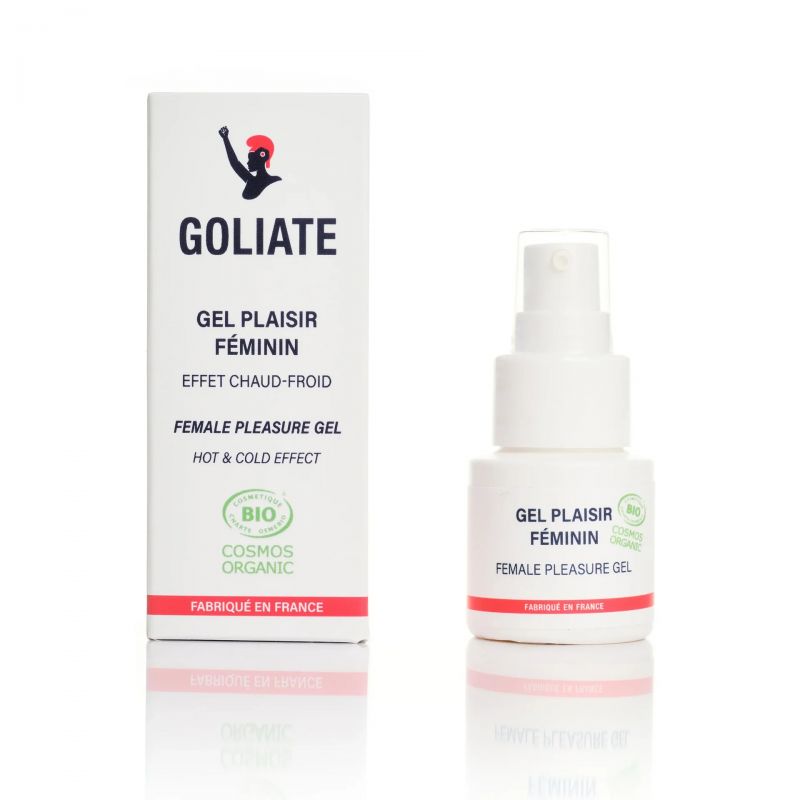 Gel per il piacere femminile, effetto caldo/freddo - Vegano, Naturale e Biologico - 30ml - Goliate