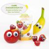 Compote de fruits BIO (Allemagne), Pomme, Banane, Fraise & Framboise - 100g - Freche Freunde