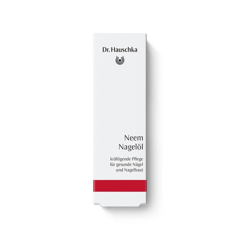 Olio per unghie biologico con Neem - Trattamento rinforzante e nutriente per unghie e cuticole - 18 ml - Dr. Hauschka