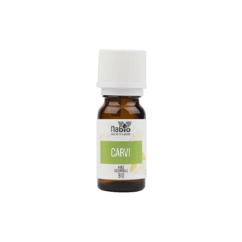 Olio essenziale, semi di carvi (100% naturale) - 5ml - Nabio