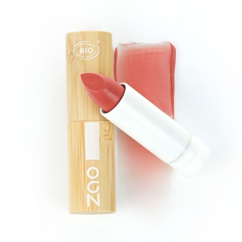 Colour & Repulp Balm, Feuchtigkeitsspendend und aufpolsternd, Nude pink - 100% natürlich, Bio & Vegan - N°485 - Zao