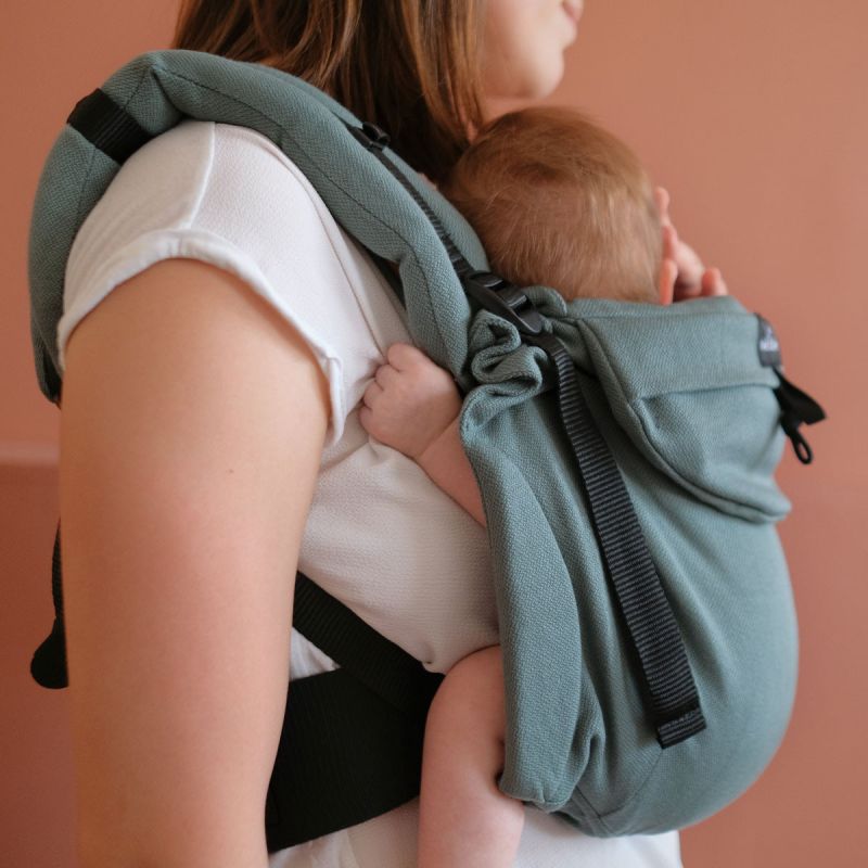 Porte-bébé préformé, NEO v3, intuitif et rapide à installer - 0 à 2ans, Eucalyptus - NéoBulle