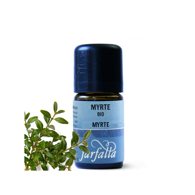 Huile essentielle (Ethérée) - Myrte - 100% naturelle et pure -  5 ml - Farfalla