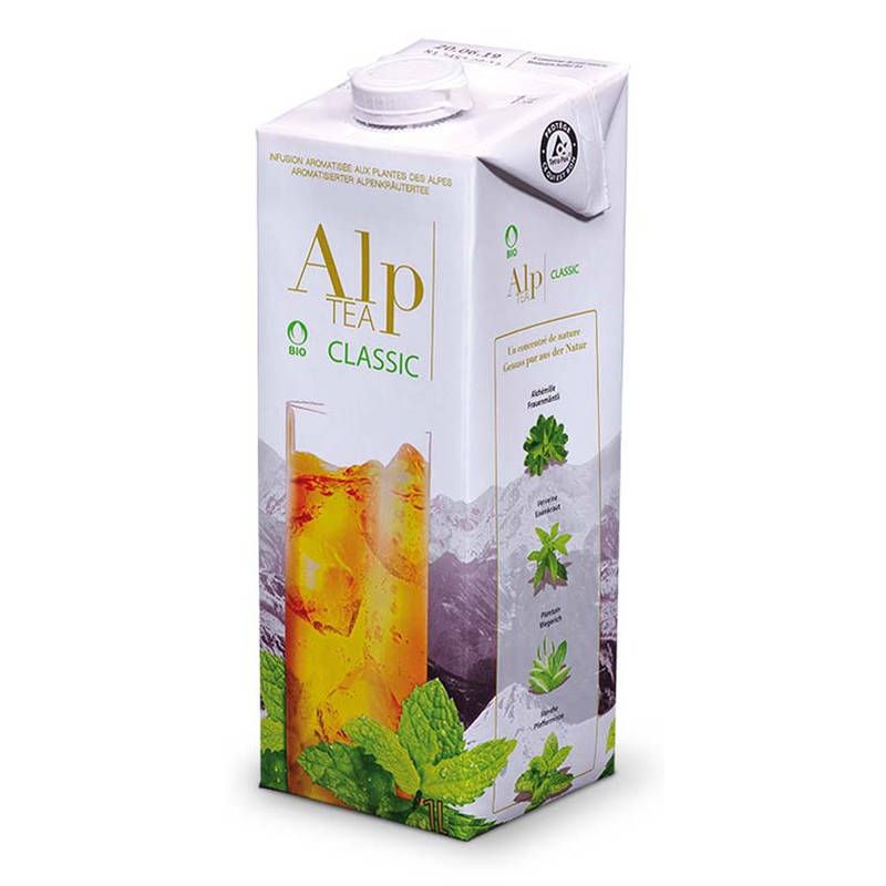 Tè freddo classico biologico (Svizzera) - 1 litro - Alp Tea