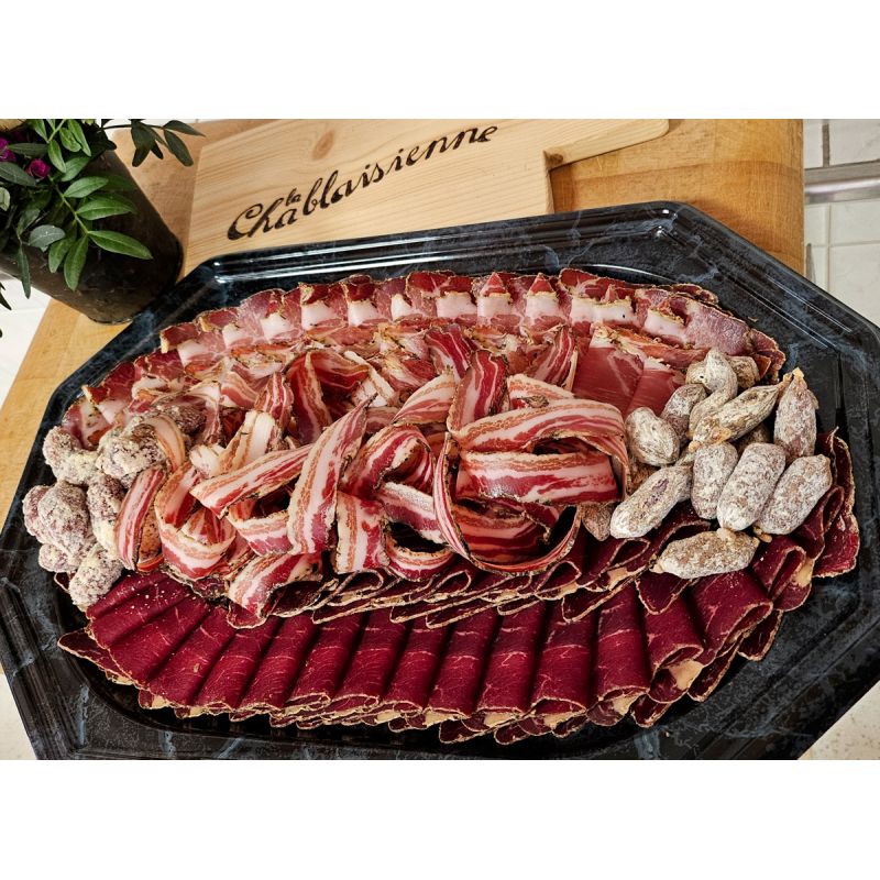 Handwerklich hergestelltes Trockenfleisch (ohne Nitrit), aus Schweizer Rindfleisch - Ab 250g - Metzgerei "La Chablaisienne".