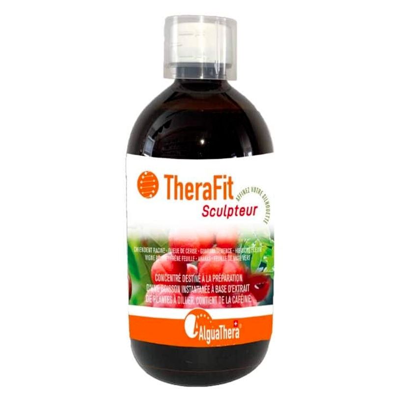 TheraFit Sculpteur - Ihr Schlankheitsverbündeter mit konzentrierten Pflanzenextrakten - 500ml - AlguaThera