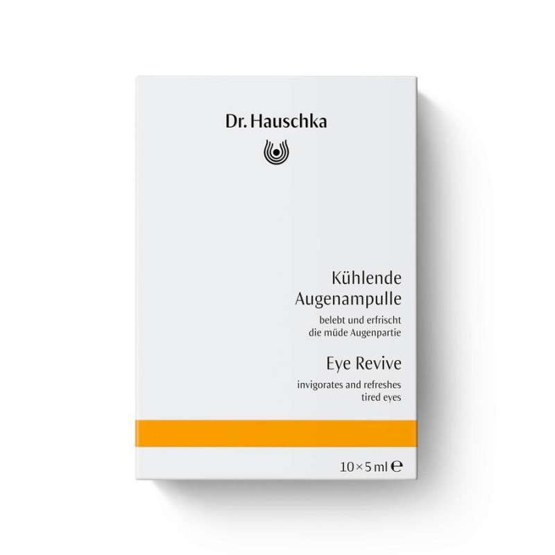 Lotion fraîcheur Bio et compresses, pour les yeux fatigués - 10 x 5 ml - Dr. Hauschka 