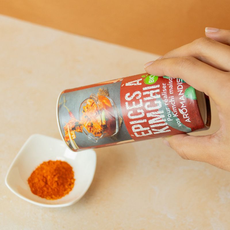 Spezie Kimchi biologiche, l'emblematico sapore coreano - 80g - Aromandise