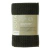Fouta en coton biologique, Collection SAND, Cendre - 200x100cm - Karawan
