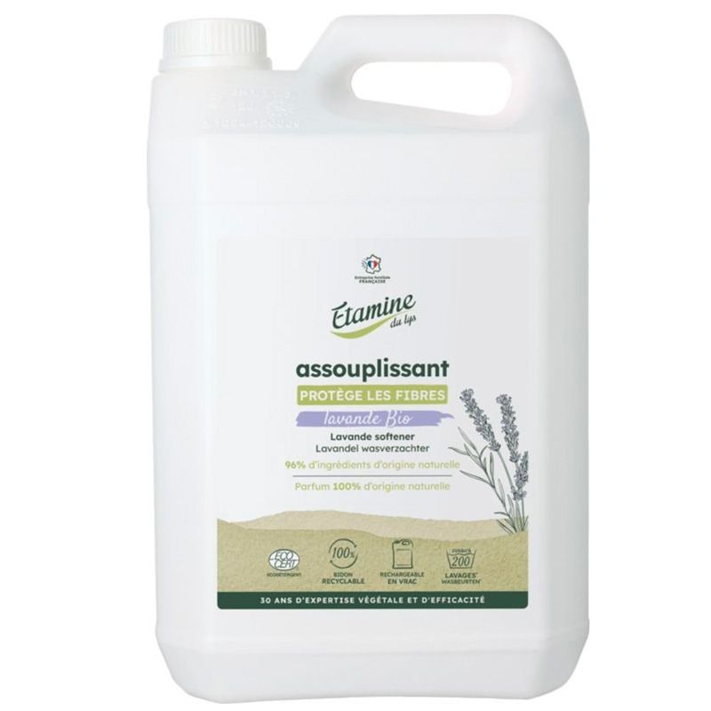 Assouplissant BIO à la lavande - 5 Litres - Etamine du Lys