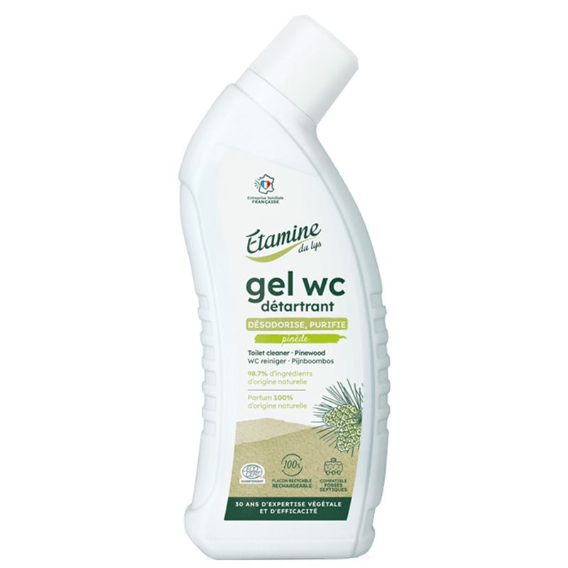 WC-Gel Kalklösend mit Pinienduft (Bio) - 750ml - Etamine du Lys