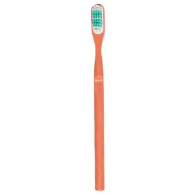Spazzolino da denti ricaricabile in bioplastica, made in France - Corallo - Lamazuna