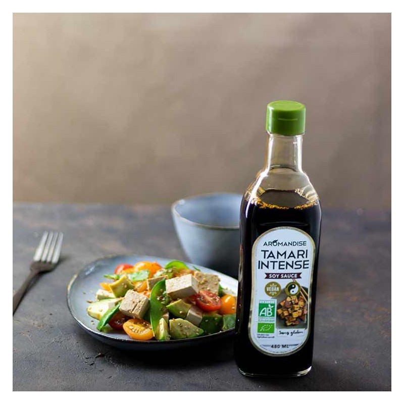 Tamari intense (Sauce de soja naturellement fermentée) - 0.48L - Aromandise