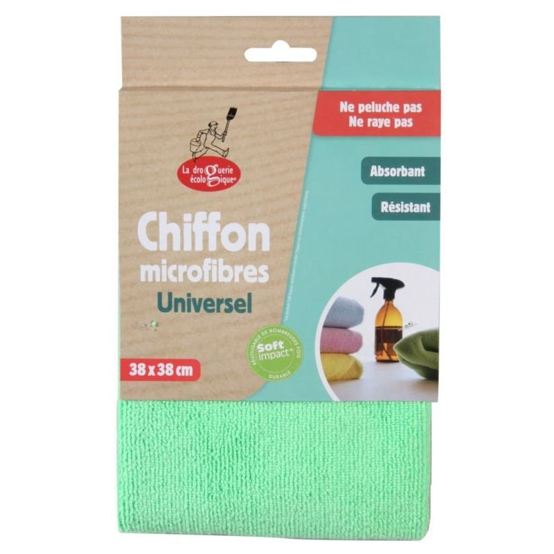 Reinigungs Tuch Microfaser Universal - La Droguerie écologique