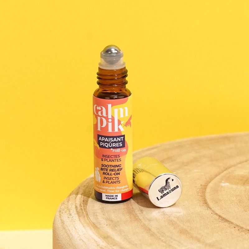 Calm Pik - Der beruhigende Roll-on bei Insektenstichen und Pflanzenreaktionen - 9ml - Lamazuna