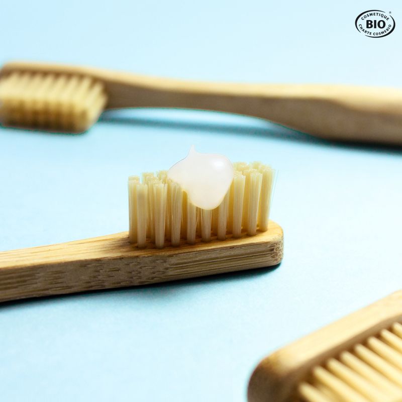 Dentifricio alla menta piperita & menta dei campi - 100ml (in vetro a rendere) - Cozie