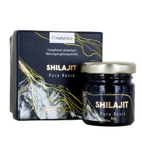 Shilajit Pur de l’Himalaya – Résine naturelle ≥75 % d’acide fulvique – Pot de 30g - BIOnaturis