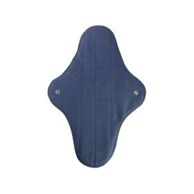 Serviettes hygiéniques lavables/réutiulisables Bi-Color en coton 100% BIO - 2 pces, Flux nuit - Anaé