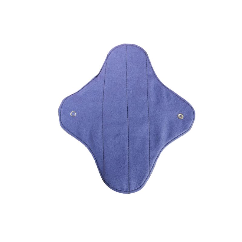 Assorbenti igienici lavabili e riutilizzabili in cotone 100% biologico, bicolore - 2 pezzi, Flusso leggero - Anaé