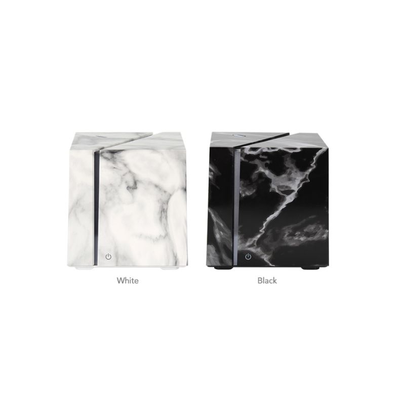 Diffuseur d'huiles essentielles, Ultrasonique - White Marble - Swiss Eco Shop