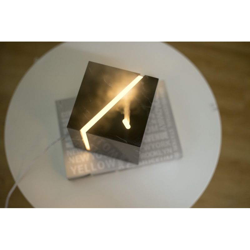 Diffuseur d'huiles essentielles, Ultrasonique - Black Marble - Swiss Eco Shop