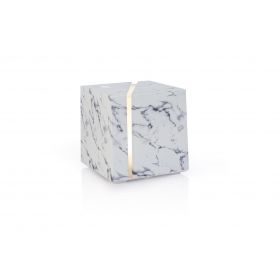 Diffuseur d'huiles essentielles, Ultrasonique - White Marble - Swiss Eco Shop