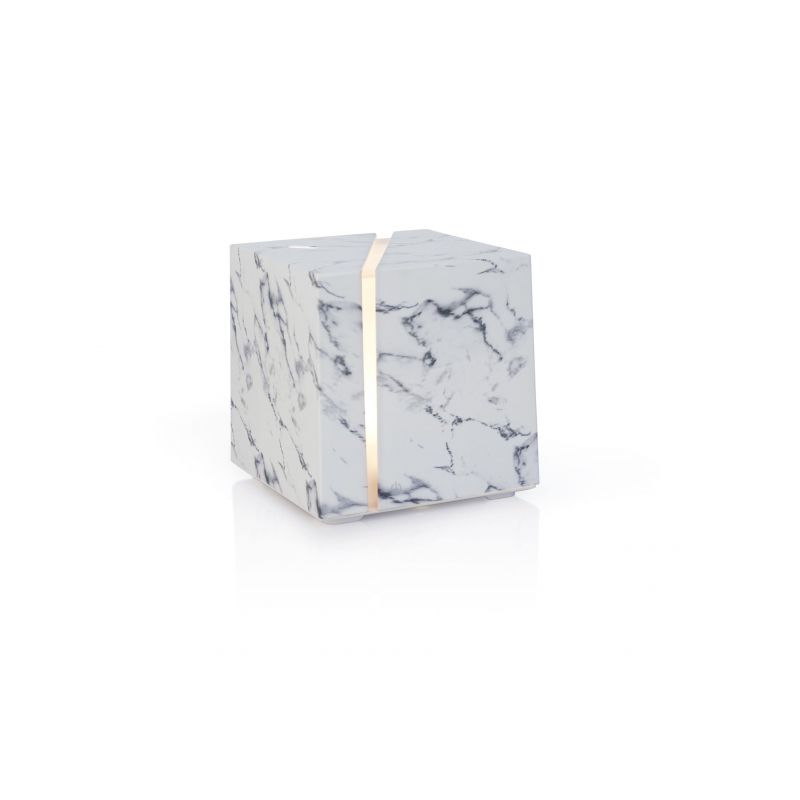 Diffuseur d'huiles essentielles, Ultrasonique - White Marble - Swiss Eco Shop