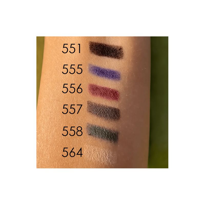 Crayons de maquillage, BIO & Vegan pour yeux, sourcils & lèvres - N° 551, Noir - Zao﻿