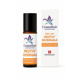 Roll-On mit ätherischen Ölen Motiv’Hivernale – Der Sonnenstrahl für den Winter – 10 ml – Cosmélixir