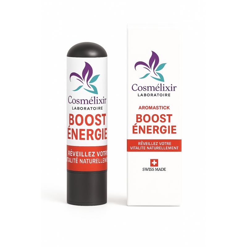Aromastick (inalatore) Boost d’energia - Risveglia la tua vitalità naturalmente - 0.8ml - Cosmélixir
