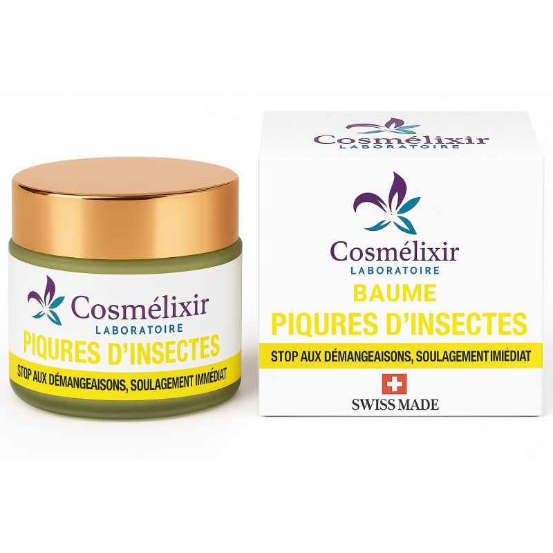 Balsamo Punture d’Insetti - Stop al prurito, sollievo immediato - 30ml - Cosmélixir
