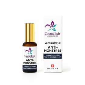 Aromaspray Anti-Monster - Vertreibt die Ängste für einen zauberhaften Schlaf - 50ml - Cosmélixir