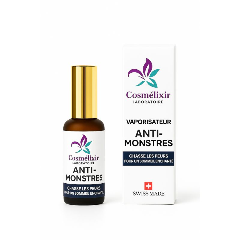 Vaporizzatore Anti-Mostri - Scaccia le paure per un sonno incantato - 50ml - Cosmélixir