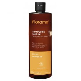 Familie Shampoo, mit Lavendel und Süssorangebiologischen ätherishen Ölen - 400 ml - Florame