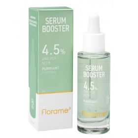 Sérum Booster BIO au Zinc PCA Actif (4.5 %) - Purifiant et rééquilibrant - 30 ml - Florame