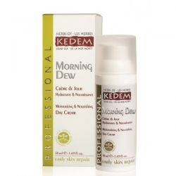 Morning Dew (Rugiada del mattino) - Crema da giorno idratante e nutriente, per tutte le pelli - 50ml - Les Herbes de Kedem