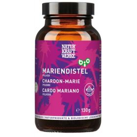 Chardon-Marie bio en poudre - 130 g - NaturKraftWerke