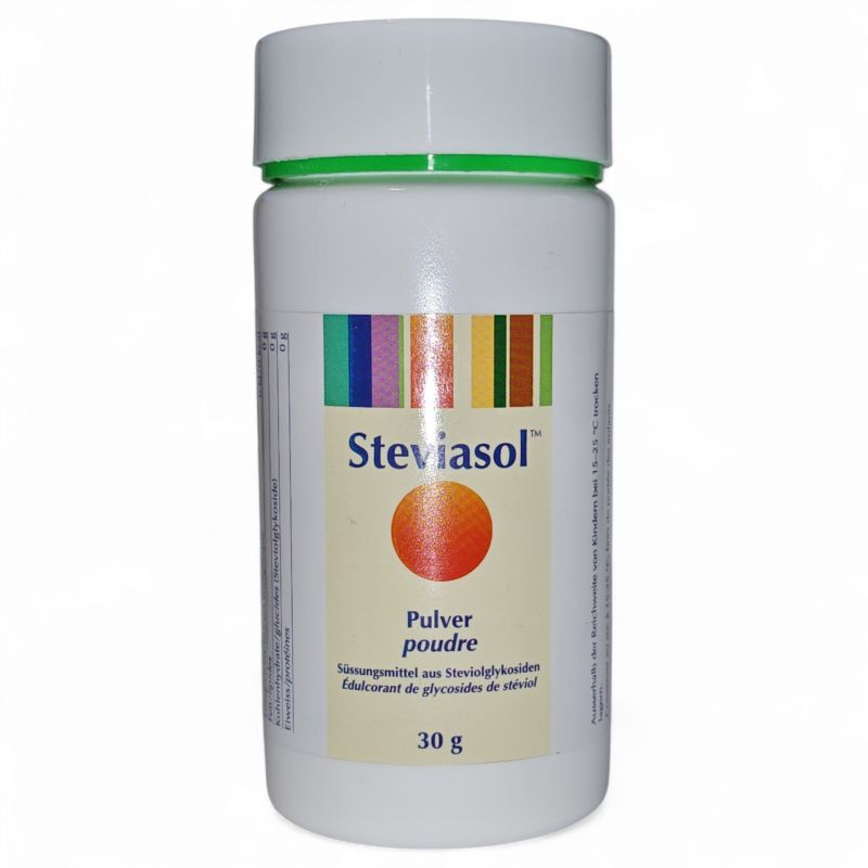 Steviasol Poudre, édulcorant - 30 g - Steviasol