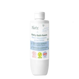 Bain moussant BIO pour bébés, Egaie l'heure du bain - 200ml - Naty