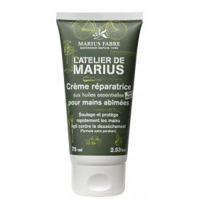 Reparaturcreme strapazierte Hände Atelier de Marius - 75ml - Bio-Olivenöl, Sheabutter, Lavendel