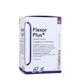 Flexor PLUS – Nahrungsergänzungsmittel Gelenke & Knorpel – 60 Kapseln – BIOnaturis