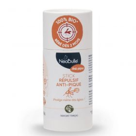 Stick répulsif anti-moustique BIO Néobulle - 50g - bébé dès 2 mois et adulte